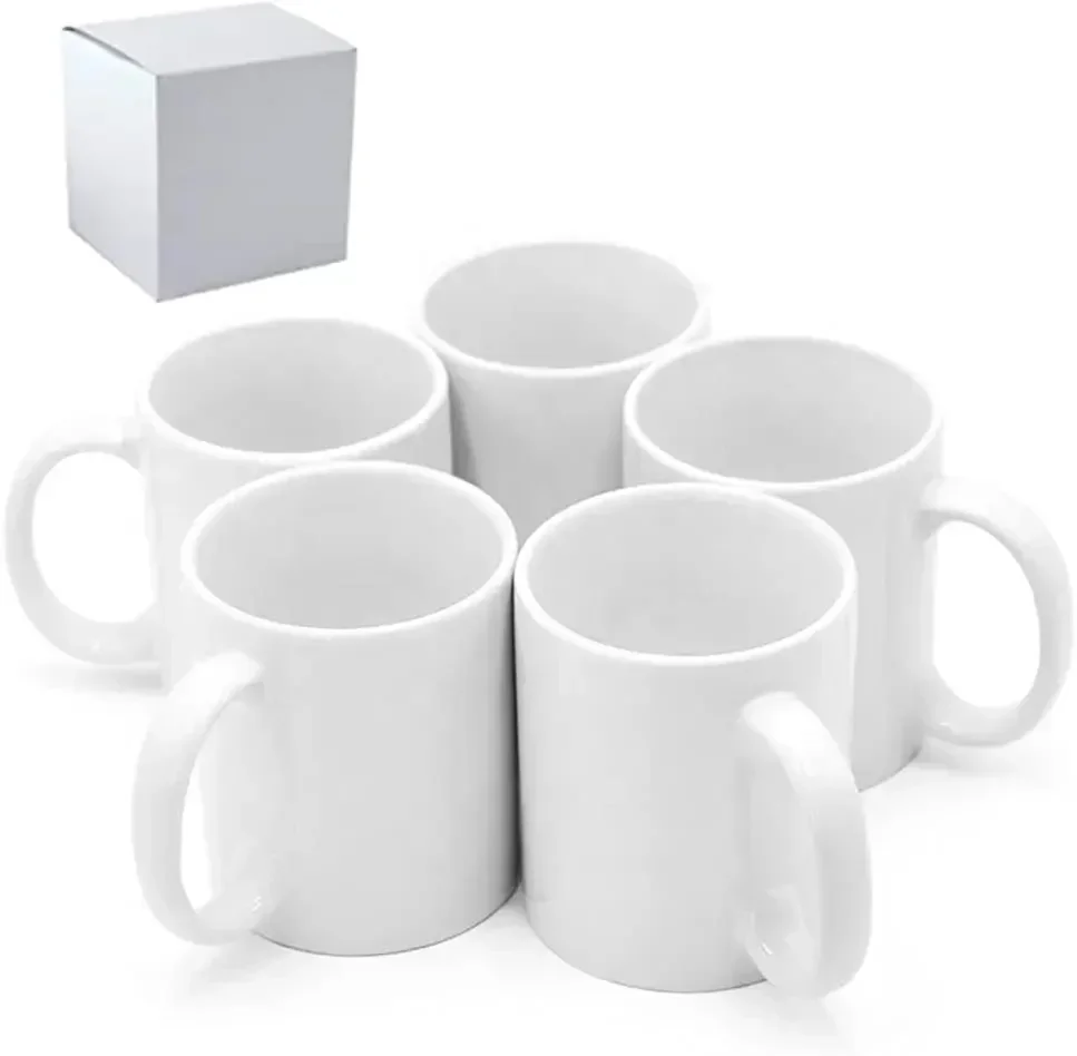 Sublimation Mug White - Tazas de sublimación, tazas de cerámica