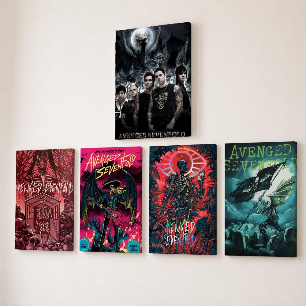 Cuadro de la banda de rock A-a - Canvas Wrap Ready reseña y precio
