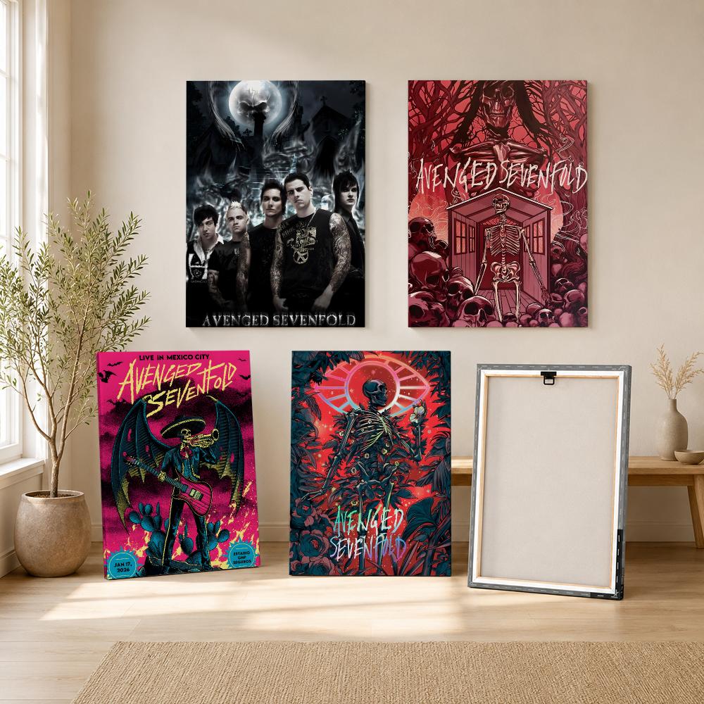 Cuadro de la banda de rock A-a - Canvas Wrap Ready reseña y precio