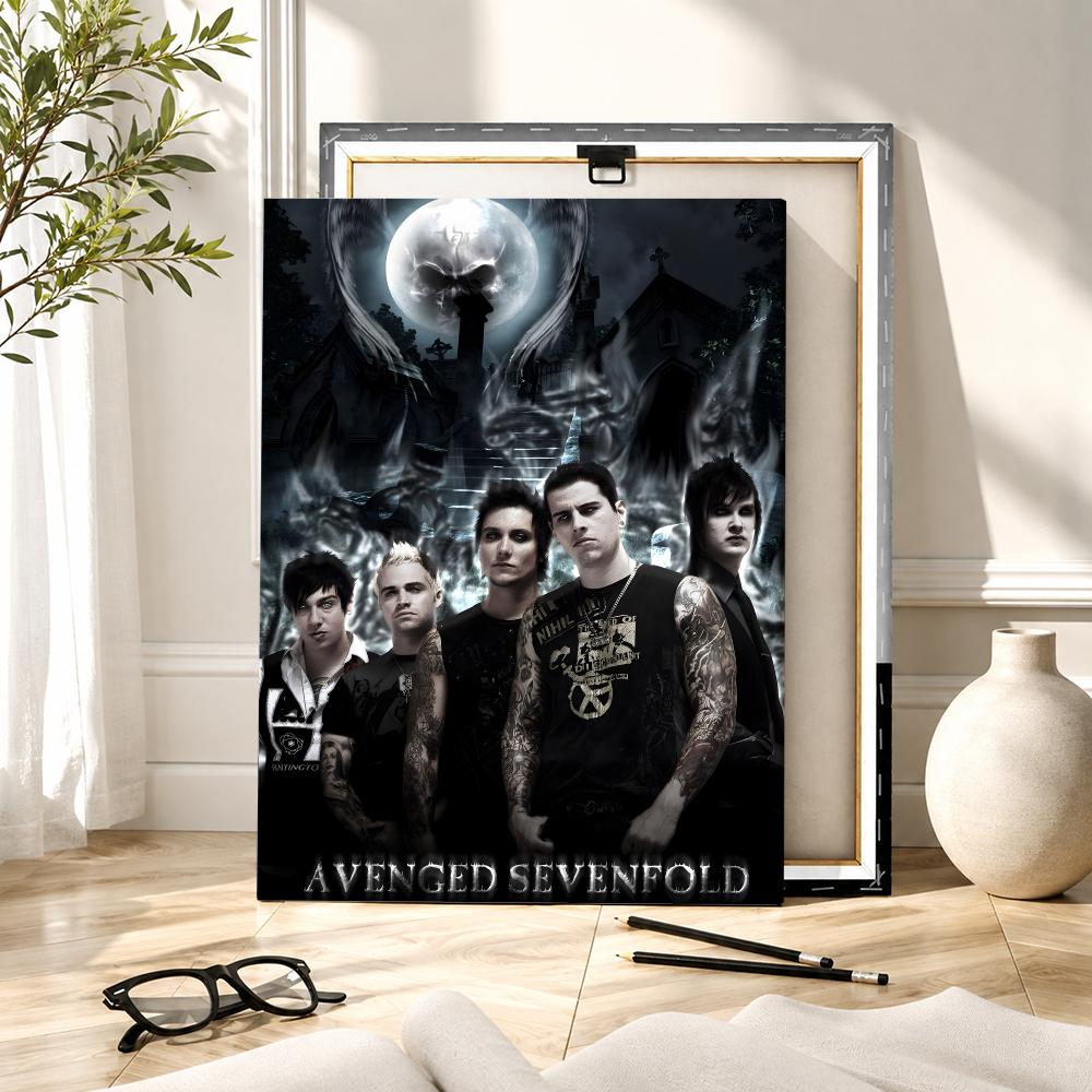 Cuadro de la banda de rock A-a - Canvas Wrap Ready reseña y precio