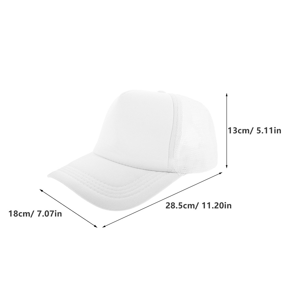 5 Gorras de Béisbol Lisas con  - Hat Sublimation Blank reseña y precio