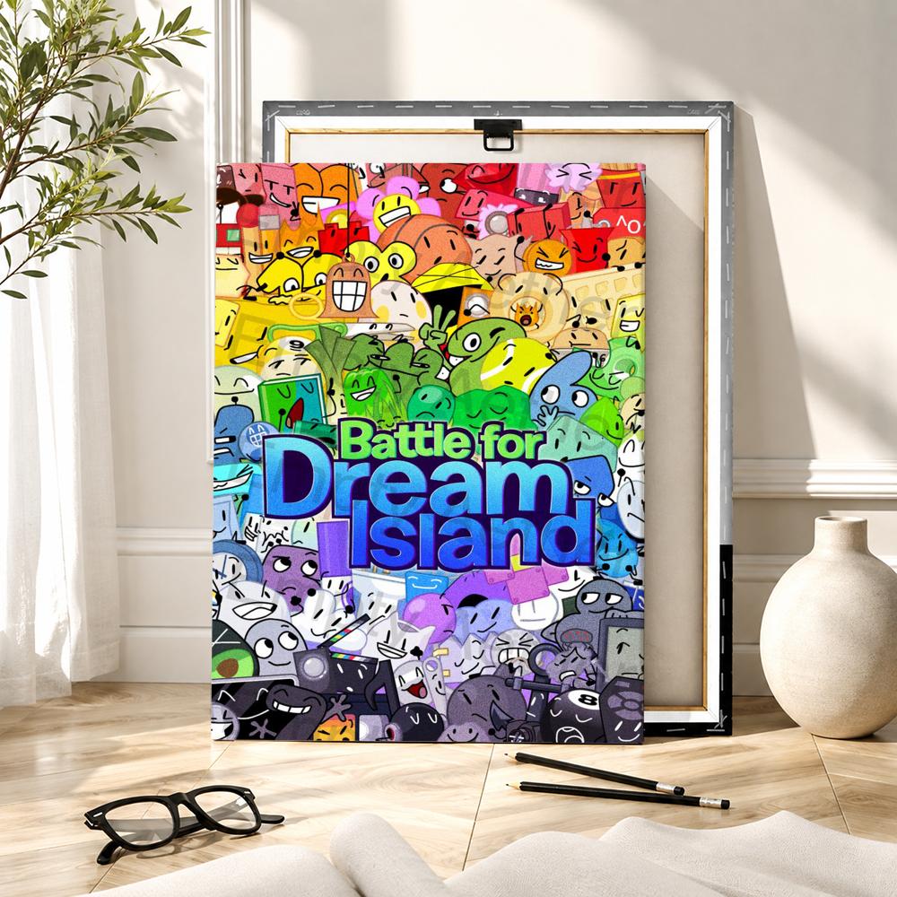 Bfdi B-Battle For Dream Island - Canvas Wrap Ready reseña y precio