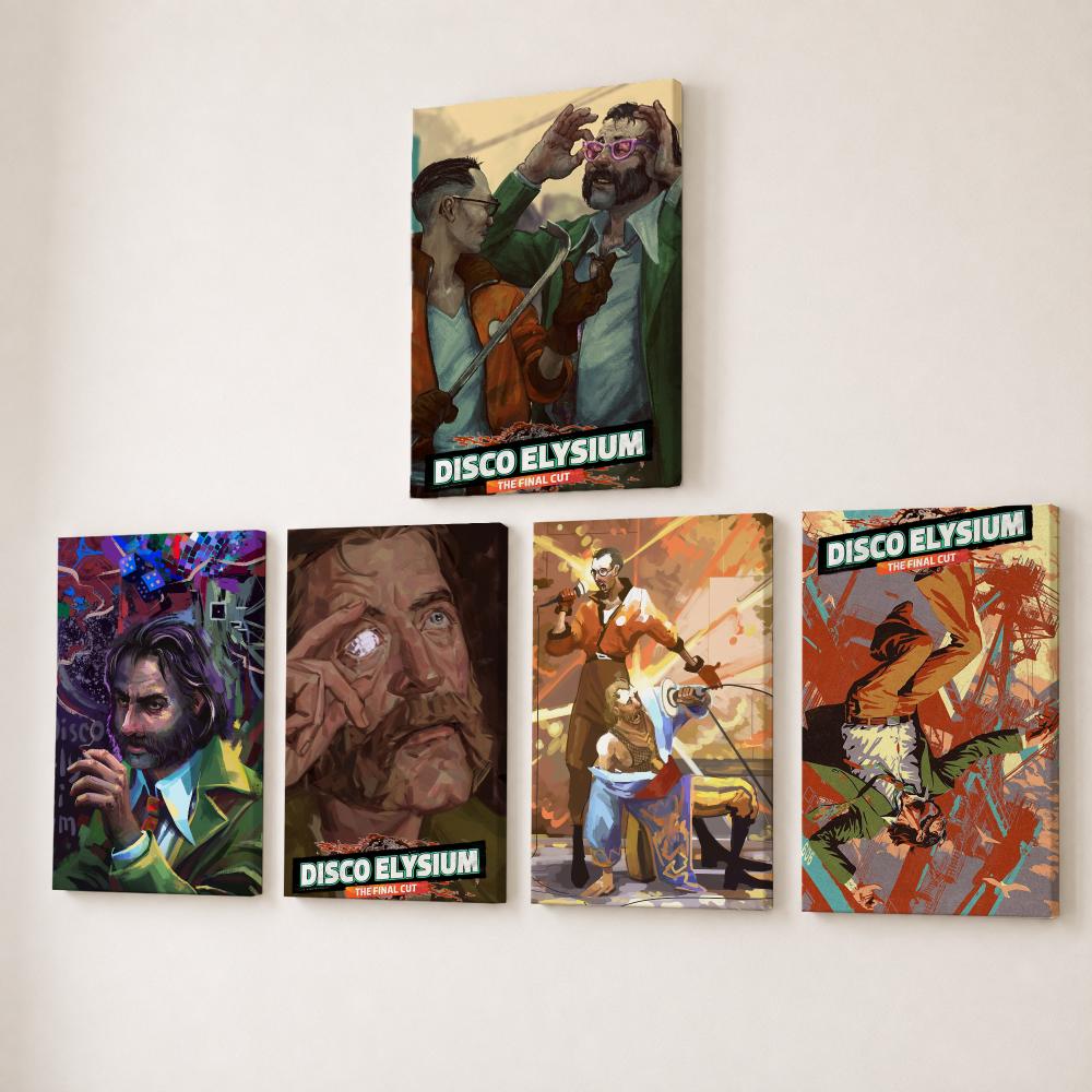 D-Disco Elysium, Cuadro de Vid - Canvas Wrap Ready reseña y precio