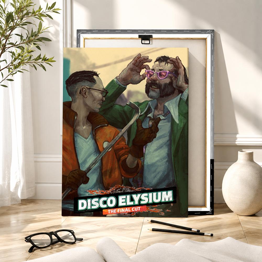 D-Disco Elysium, Cuadro de Vid - Canvas Wrap Ready reseña y precio