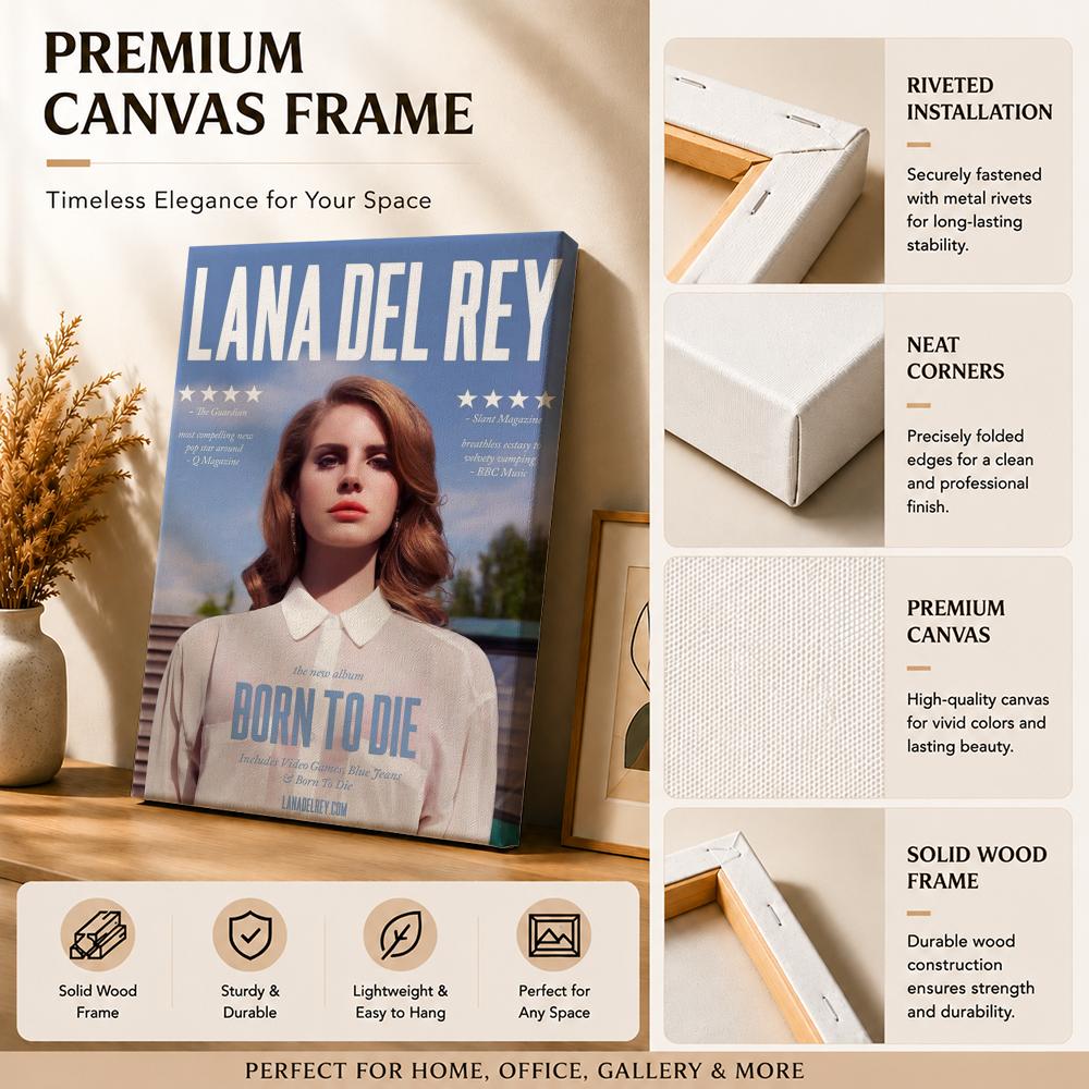 Pintura de la famosa cantante  - Canvas Wrap Ready reseña y precio