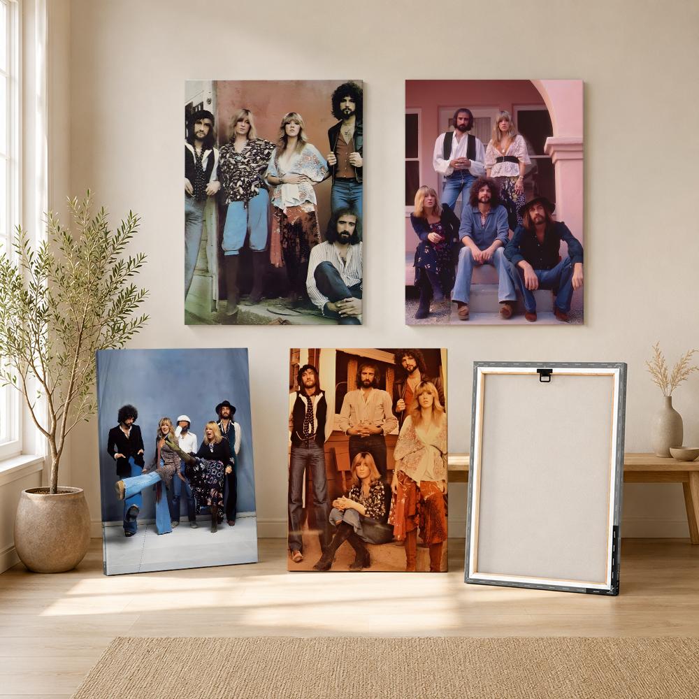 Cuadro de la banda de rock F-F - Canvas Wrap Ready reseña y precio