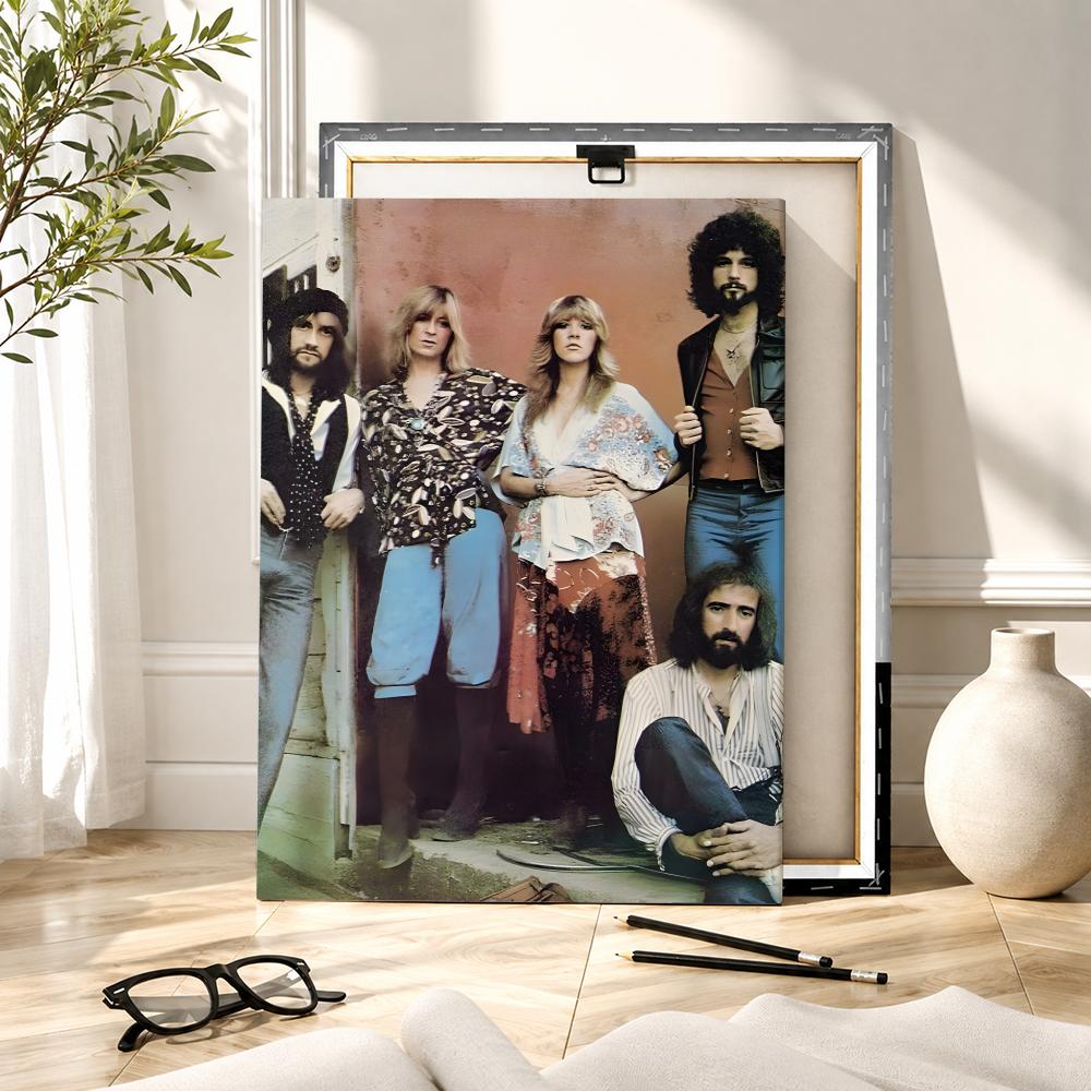 Cuadro de la banda de rock F-F - Canvas Wrap Ready reseña y precio